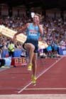 Chris Tomlinson (GB), long jump at the IAAF Diamond League, Birmingham.